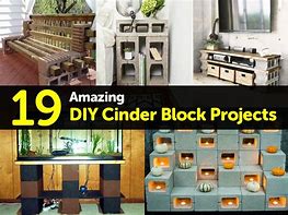 Image result for DIY Cinder Block Projects