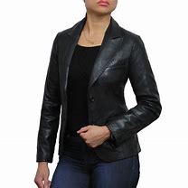 Image result for Leather Blazer