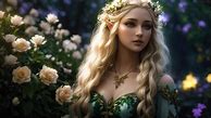 Image result for Blonde Fairy Woman Drink