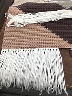 Image result for Variegated Yarn Wall Hanging to Crochet