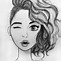 Image result for Pencil Sketch Girl Face Drawing