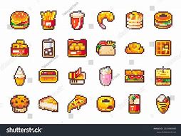 Image result for Food Pixel Art 32X32