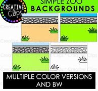 Image result for Simple Background Clip Art Zoo