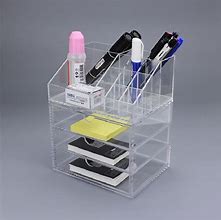 Image result for Acrylic Desktop File Organizer