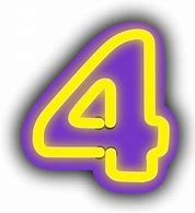 Image result for Number 4 in Purple Play-Doh