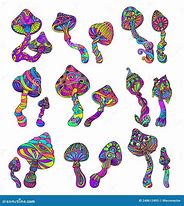 Image result for Trippy Mushroom Drawing