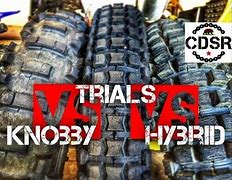 Image result for Knobby vs Block Tires