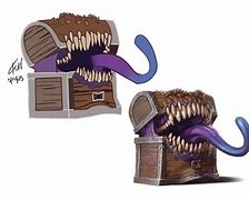 Image result for Mimic Train Drawing Dnd