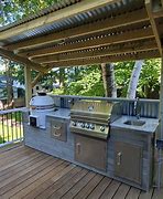 Image result for Covered Grill Area