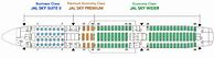 Image result for Japan Airlines 789 Aircraft Seating Chart