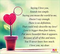 Image result for I Love You Poetry