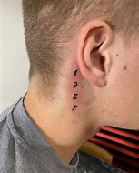 Image result for Behind the Ear Tattoo Ideas Men