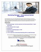 Image result for International Marketing Manager