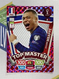 Image result for Adrenalyn Mbappe Card