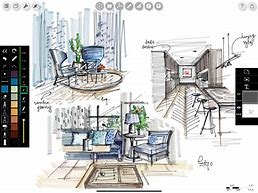 Image result for Interior Set Design Drawing