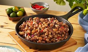 Image result for Pork Sisig in Tray