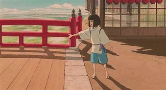 Image result for Spirited Away Chihiro Running