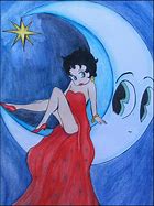 Image result for Betty Boop Moon