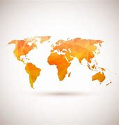 Image result for Carte Monde Orange