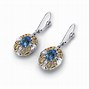 Image result for Blue Topaz Earrings