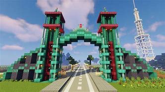 Image result for Minecr City Wall Gate