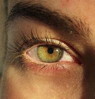 Image result for Green Eyes with Yellow Star