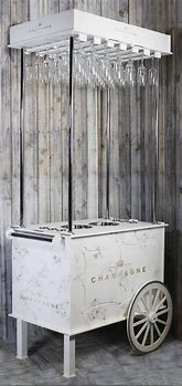 Image result for Champagne Cart