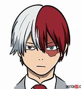 Image result for Todoroki Drawing