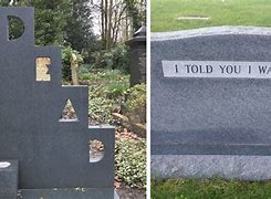 Image result for Funny Grave Markers