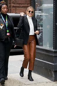 Image result for Elizabeth Olsen Leather