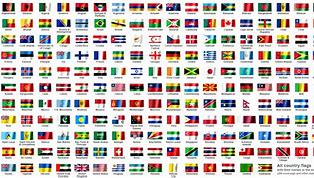 Image result for 100 Countries Flags