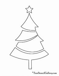 Image result for Xmas Tree Stencil