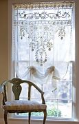 Image result for Lace Curtains Living Room