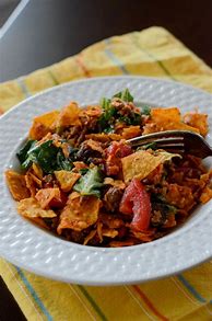 Image result for Cold Doritos Taco Salad