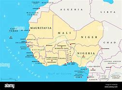 Image result for Map of West Africa