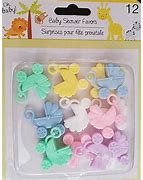 Image result for Plastic Pacifiers for Baby Shower