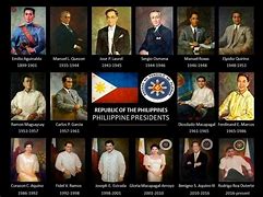 Image result for Mga Naging Pangulo Ng Pilipinas