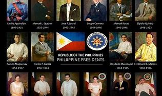 Image result for 17 Na Pangulo Ng Pilipinas