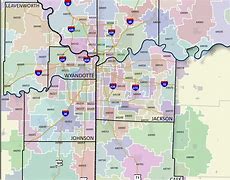 Image result for Zip Code Map Kansas City Metropolitan Area