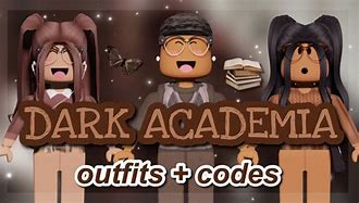 Image result for Dark Academia Dress to Impress Roblox