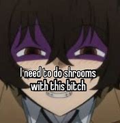 Image result for Dazai Shrooms