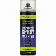 Image result for Clear Varnish Spray