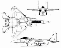 Image result for F-15 Line Drawing