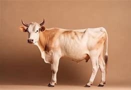 Image result for Brown Cow White Background