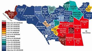 Image result for Map of Los Angeles Neighborhoods