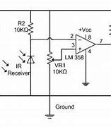 Image result for IR Sensor Drawing Size