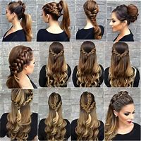 Image result for Feed in Braids Updo