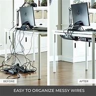 Image result for Under Desk Cord Organizer