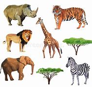 Image result for 7 Animals Clip Art