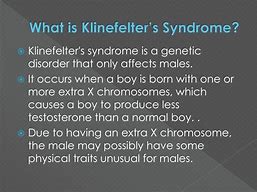 Image result for Klinefelter's Syndrome